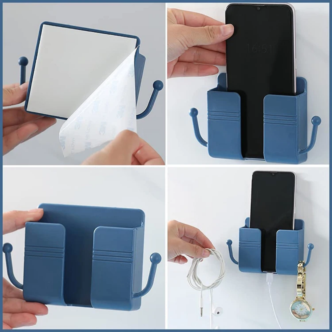 Pack de 3 Supports Mural Adhésif Téléphone et accessoires