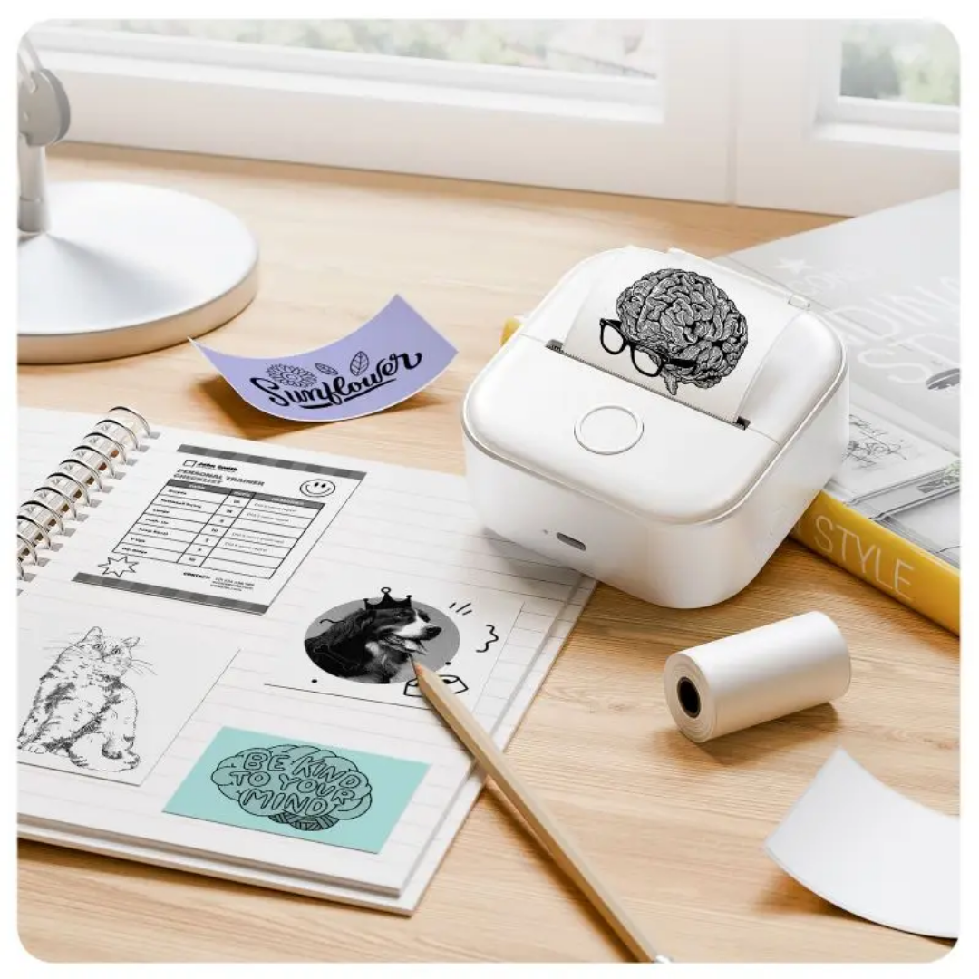 Mini imprimante Rechargeable Bluetooth Phomemo T02