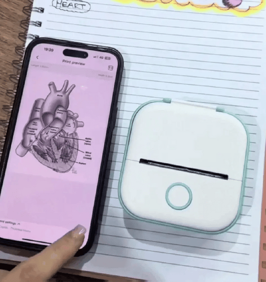 Mini imprimante Rechargeable Bluetooth Phomemo T02
