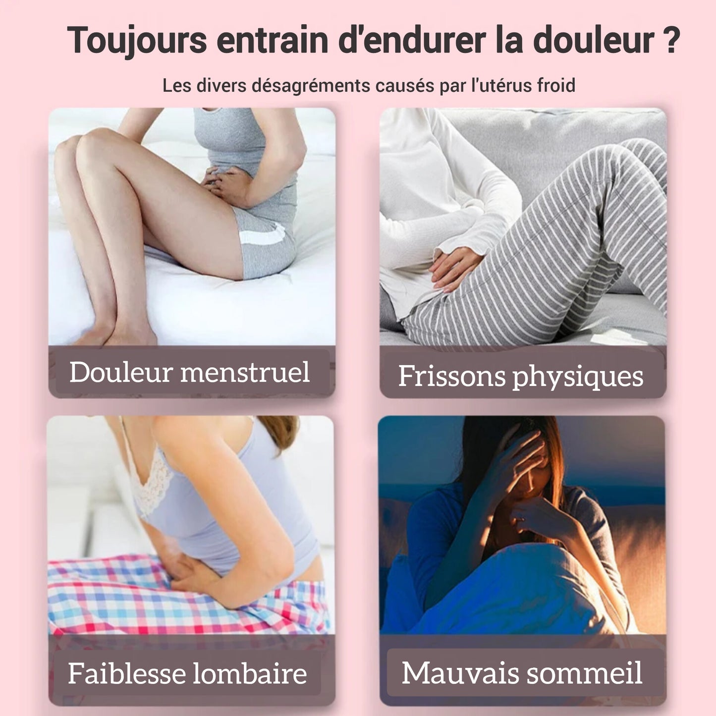 Ceinture Menstruelle Chauffante et Apaisante